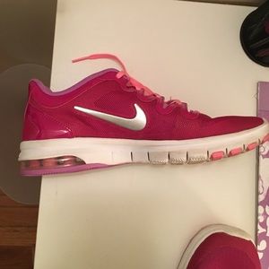 NIKE AIR MAX SNEAKERS, Pink, Sz 7.5